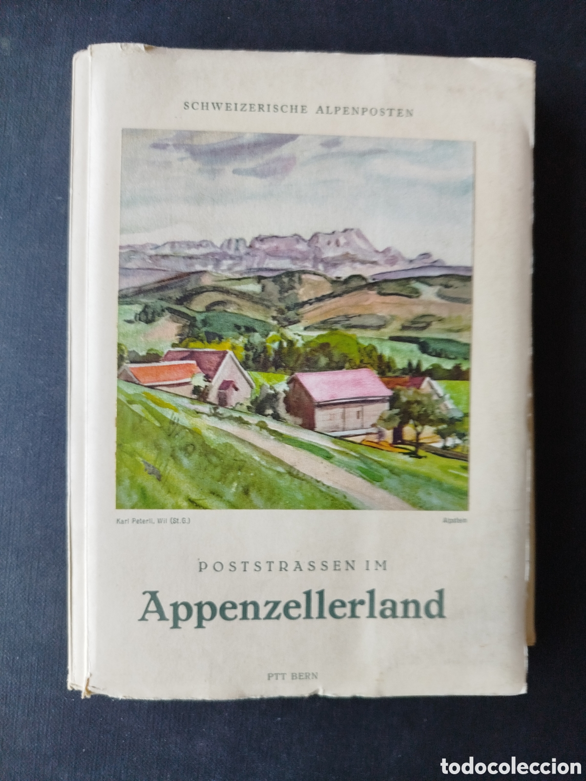 Folletos de turismo: APPENZELLERLAND. PTT BERN 1952
