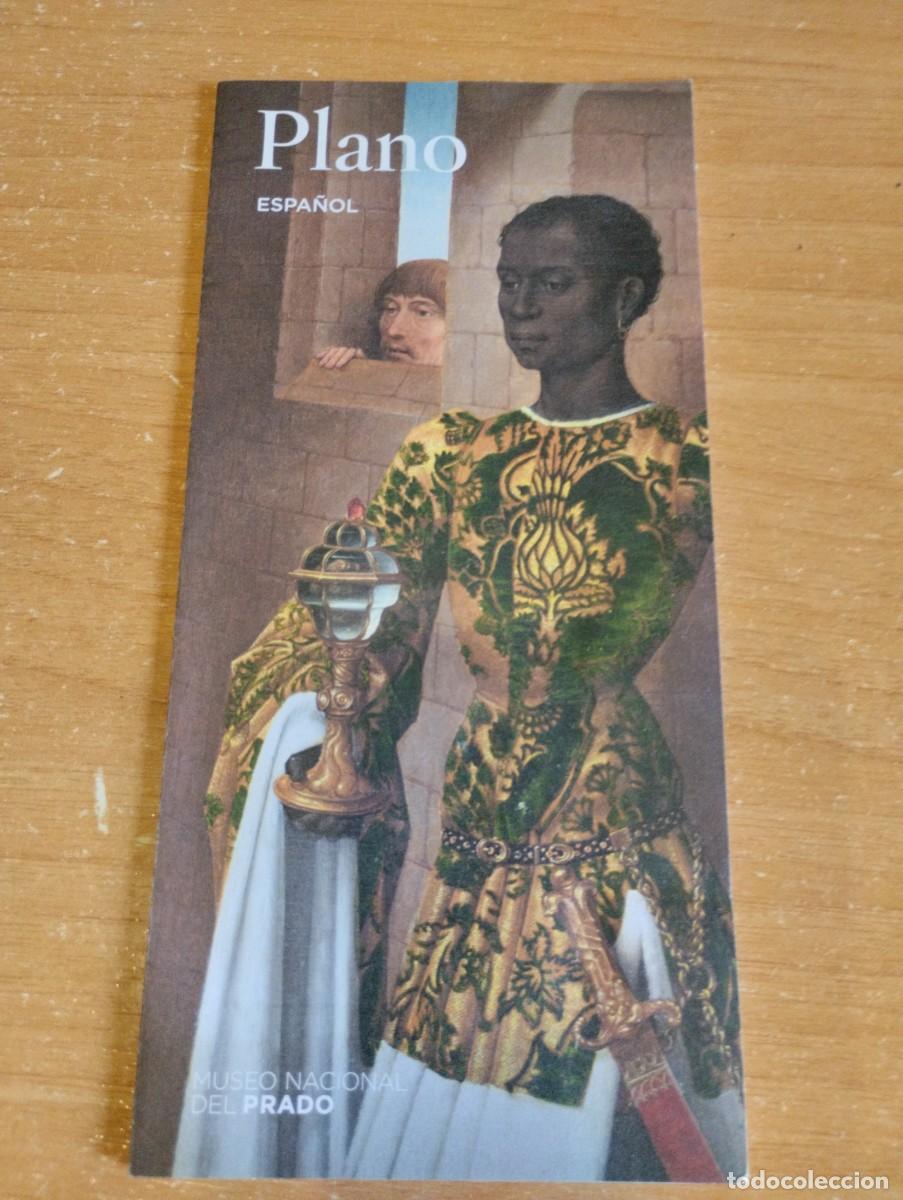 Folletos de turismo: Plano Museo del Prado.