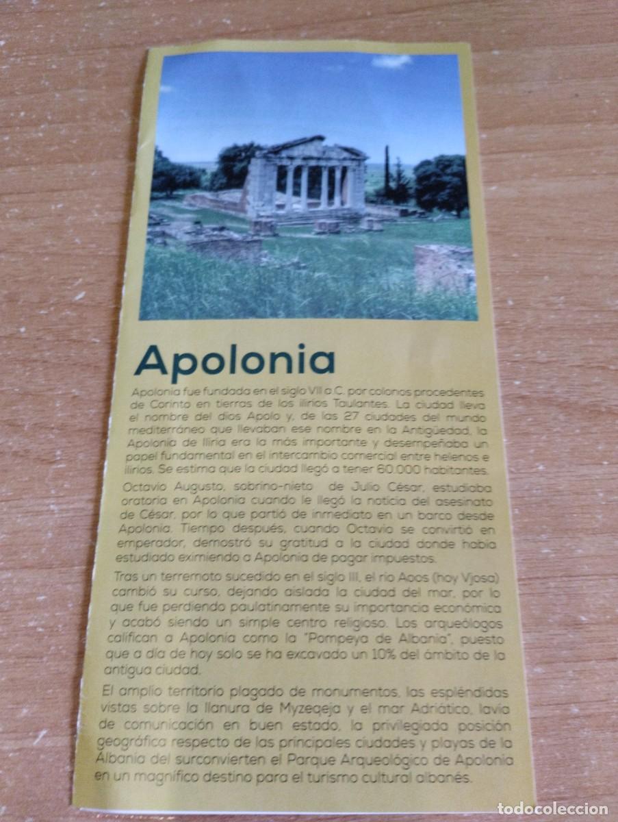 Folletos de turismo: Folleto turismo APOLONIA