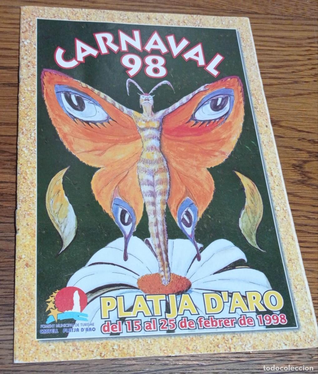 Folletos de turismo: CARNAVAL 98 PLATJA D'ARO FEBRER