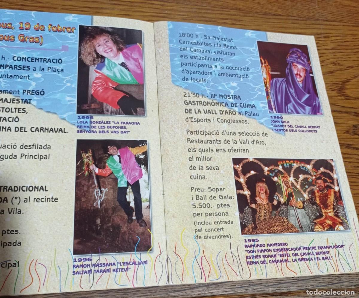 Folletos de turismo: CARNAVAL 98 PLATJA DARO FEBRER - Foto 3