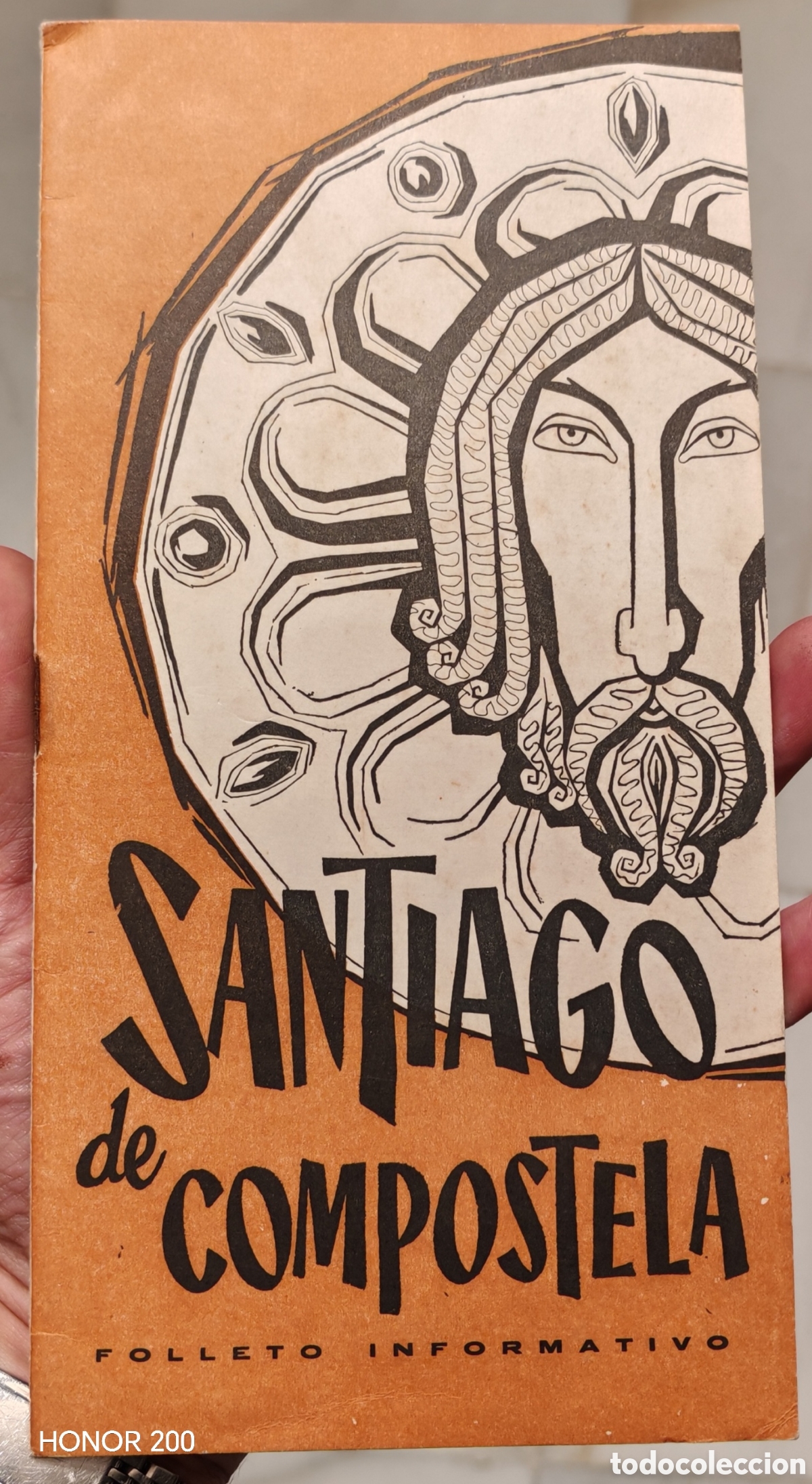 Folletos de turismo: Folleto Turismo - Santiago de Compostela - 1965