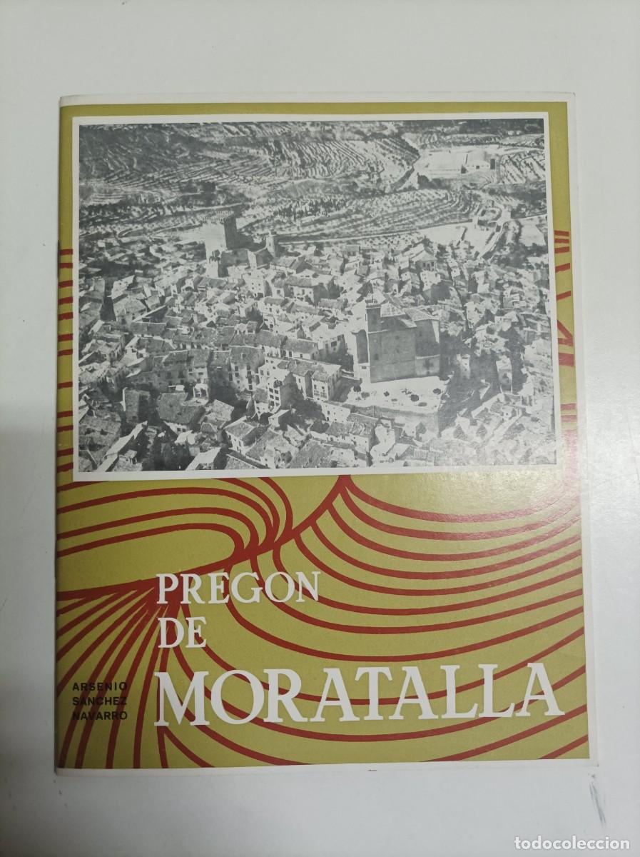 Folletos de turismo: PREGON DE MORATALLA. Programa de fiestas de Moratalla de junio de 1975. Arsenio S&aacute;nchez Navarro.