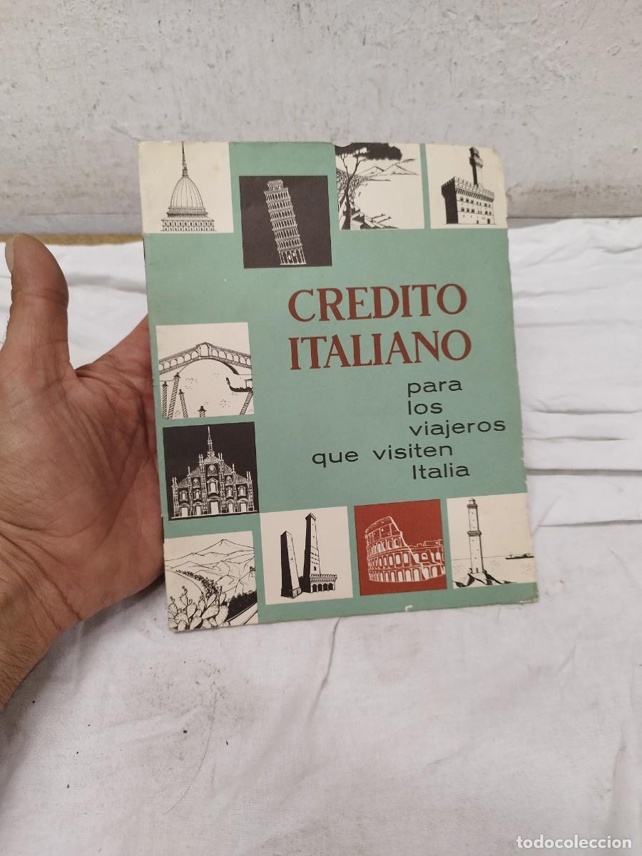 Brochures de tourisme: Gu&iacute;a Antigua Credito Italiano Para Los Viajeros Que Visiten Italia - Folleto De Colecci&oacute;n&rdquo;.