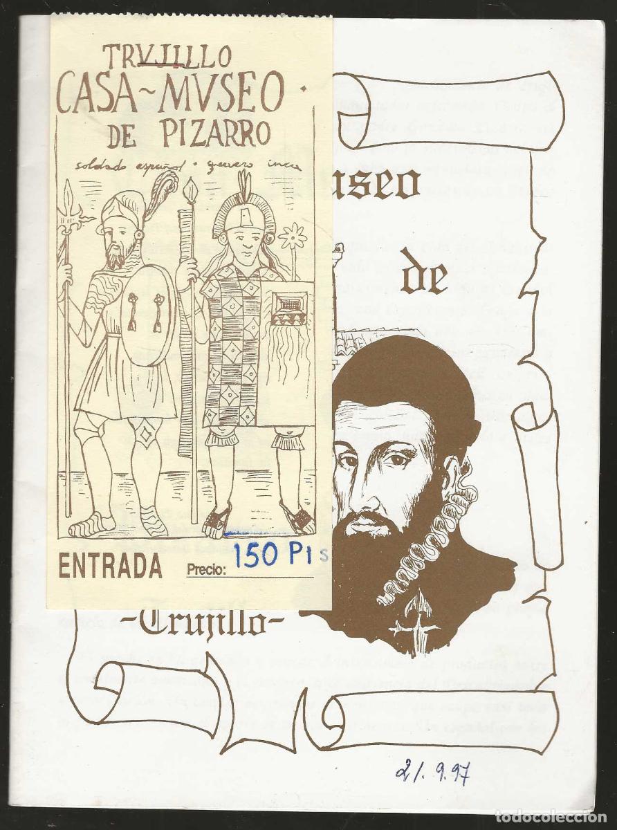 Folletos de turismo: CASA MUSEO DE PIZARRO