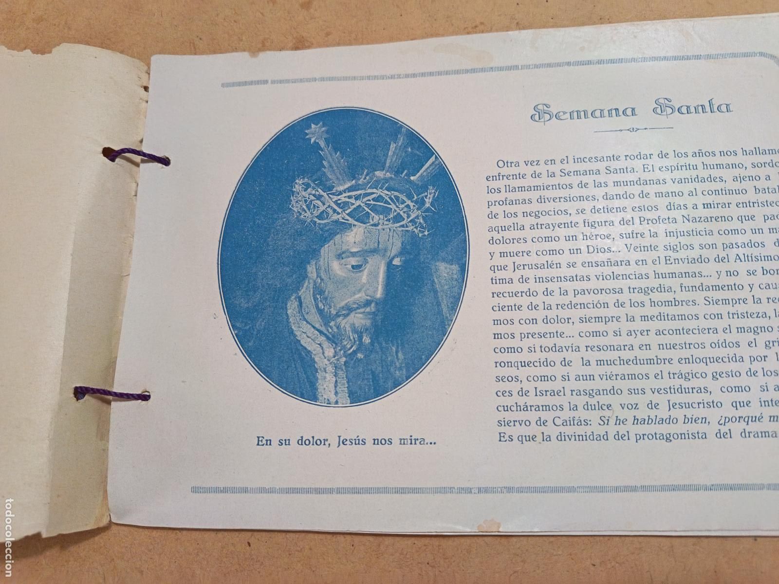 Folletos de turismo: PROGRAMA DE SEMANA SANTA. CAZORLA. 1929. 38 PP. ILUSTRADO. - Foto 4