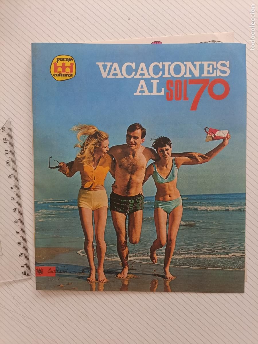 Folletos de turismo: Folleto vacaciones 1970 Puente Cultural