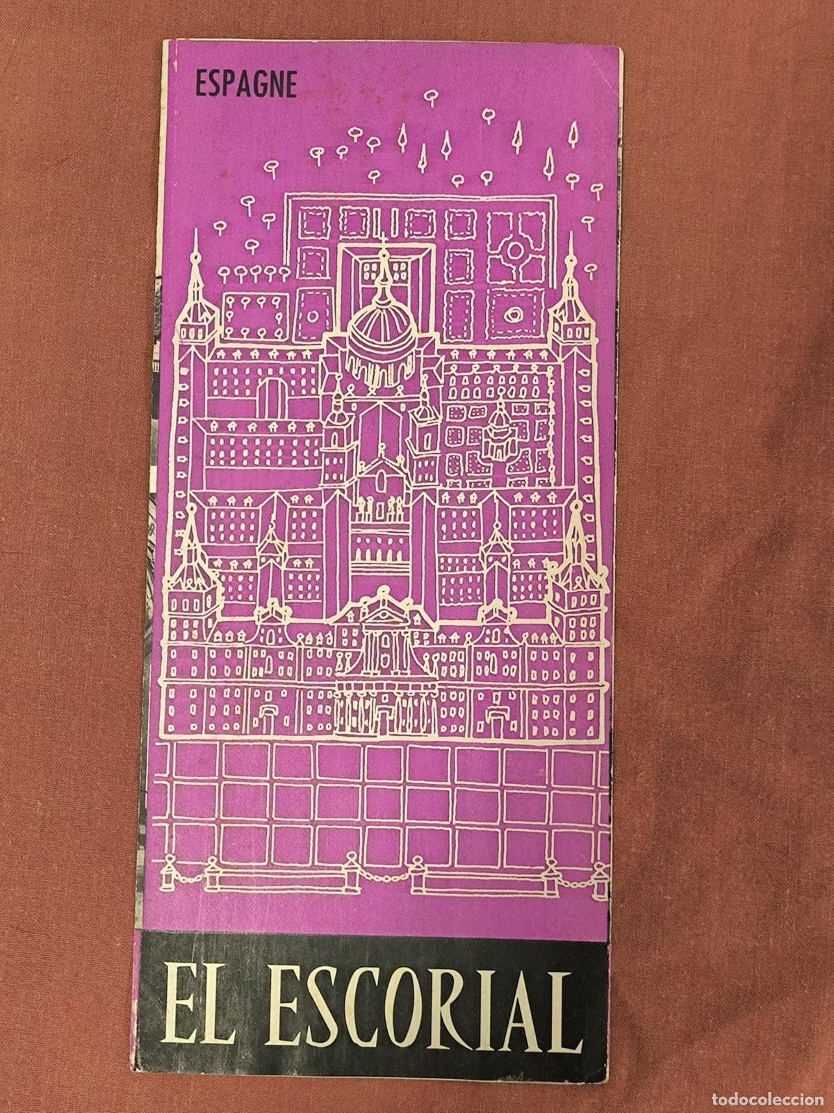 Brochures de tourisme: Antiguo Folleto Tur&iacute;stico El Escorial Coleccionismo de Papel