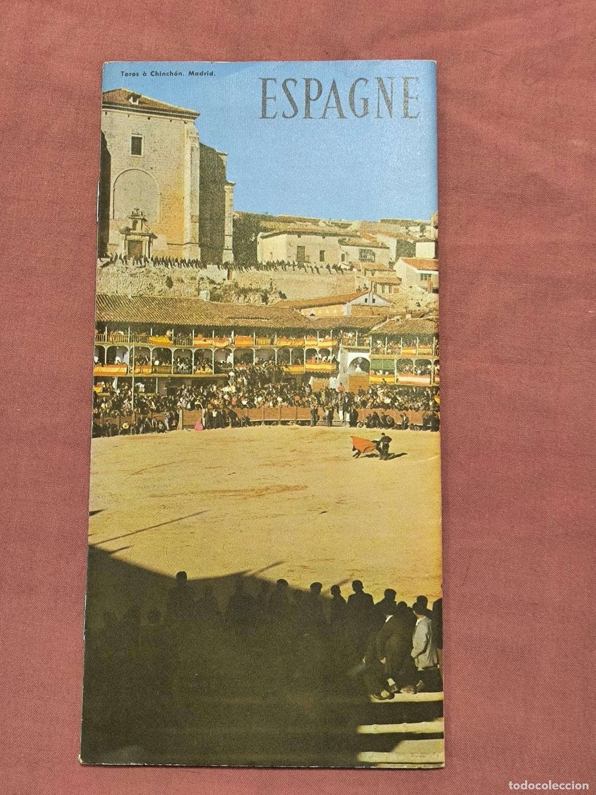 Travel Brochures: Antiguo Folleto Tur&iacute;stico Espagne Turismo Espa&ntilde;a Coleccionismo de Papel