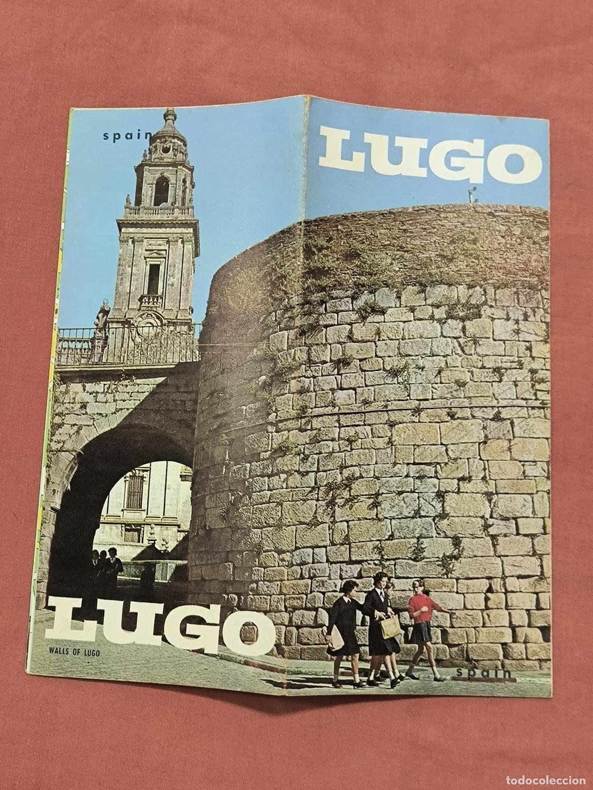 Brochures de tourisme: Antiguo Folleto Tur&iacute;stico Lugo Coleccionismo de Papel