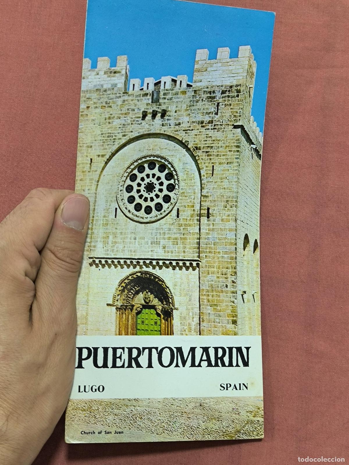 Brochures de tourisme: Antiguo Folleto Tur&iacute;stico Puertomarin Lugo Coleccionismo de Papel