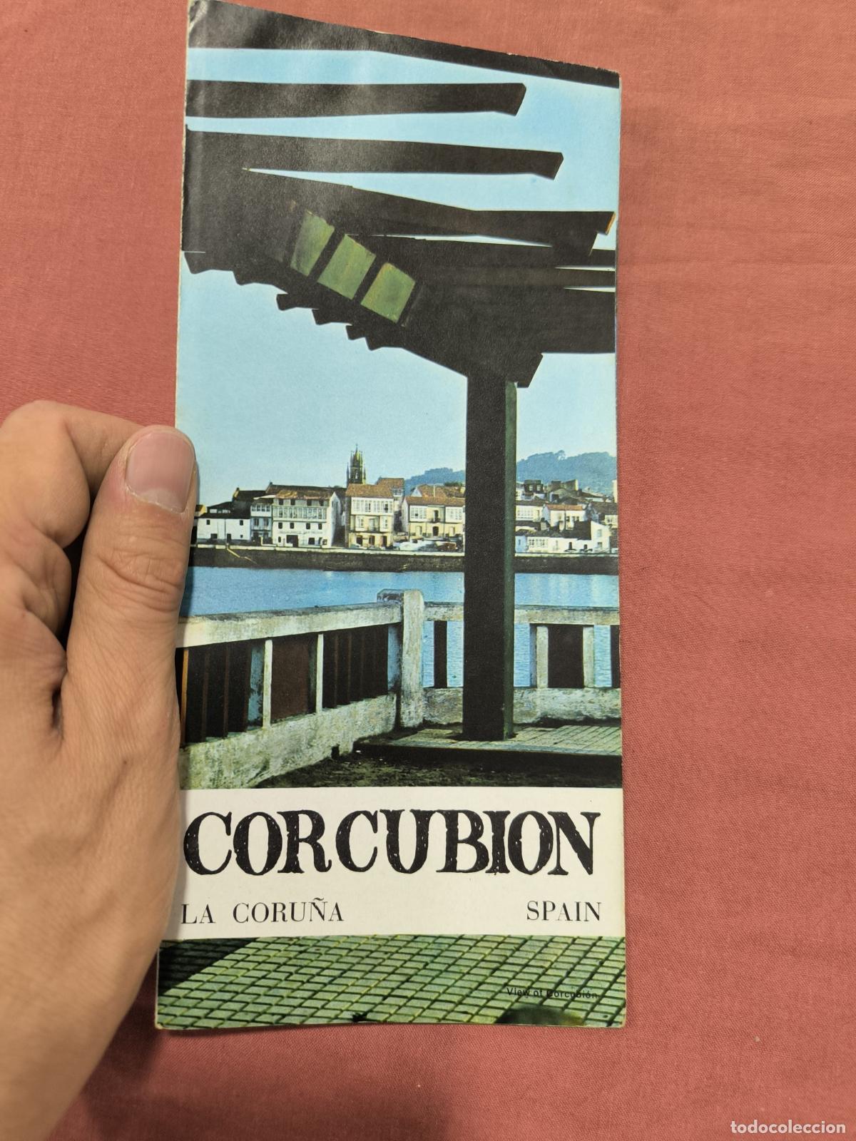 Travel Brochures: Antiguo Folleto Tur&iacute;stico Corcubion La Coru&ntilde;a Coleccionismo de Papel