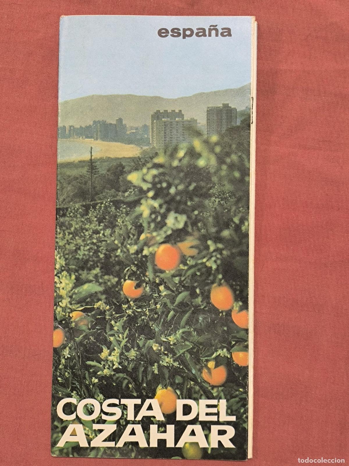 Travel Brochures: Antiguo Folleto Tur&iacute;stico Costa del Azahar Espa&ntilde;a Coleccionismo de Papel