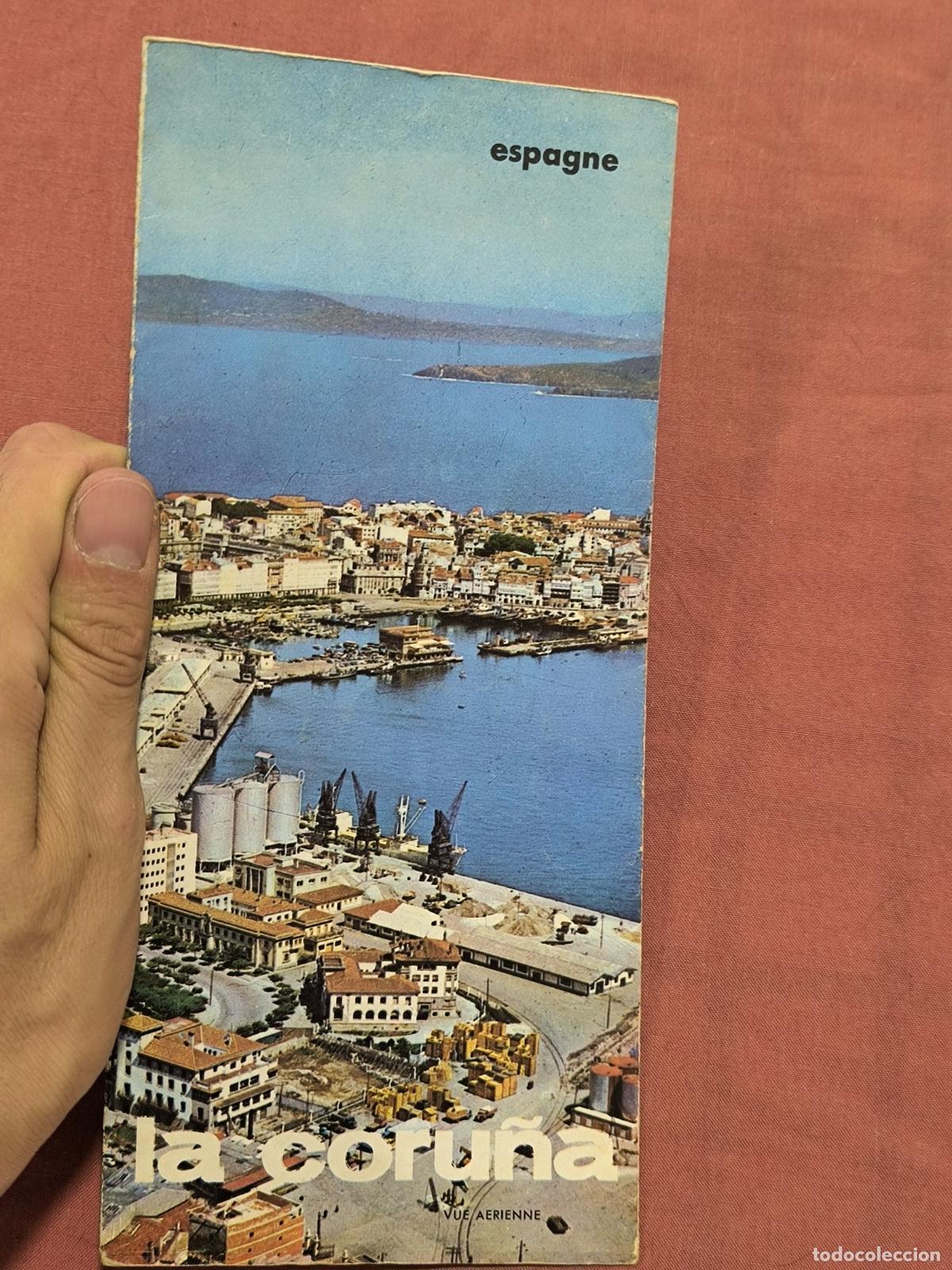 Travel Brochures: Antiguo Folleto Tur&iacute;stico La Coru&ntilde;a Coleccionismo de Papel