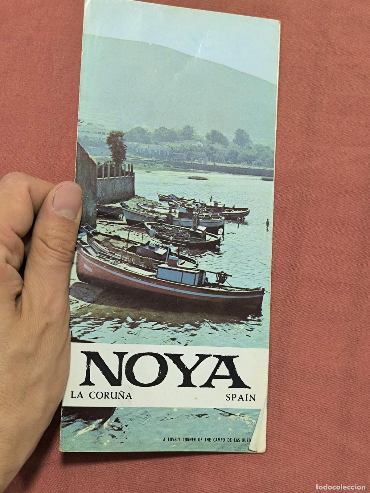 Brochures de tourisme: Antiguo Folleto Tur&iacute;stico Noya La Coru&ntilde;a Coleccionismo de Papel