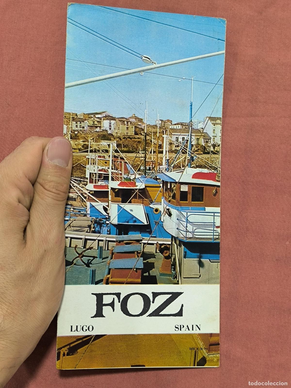 Travel Brochures: Antiguo Folleto Tur&iacute;stico Foz Lugo Coleccionismo de Papel