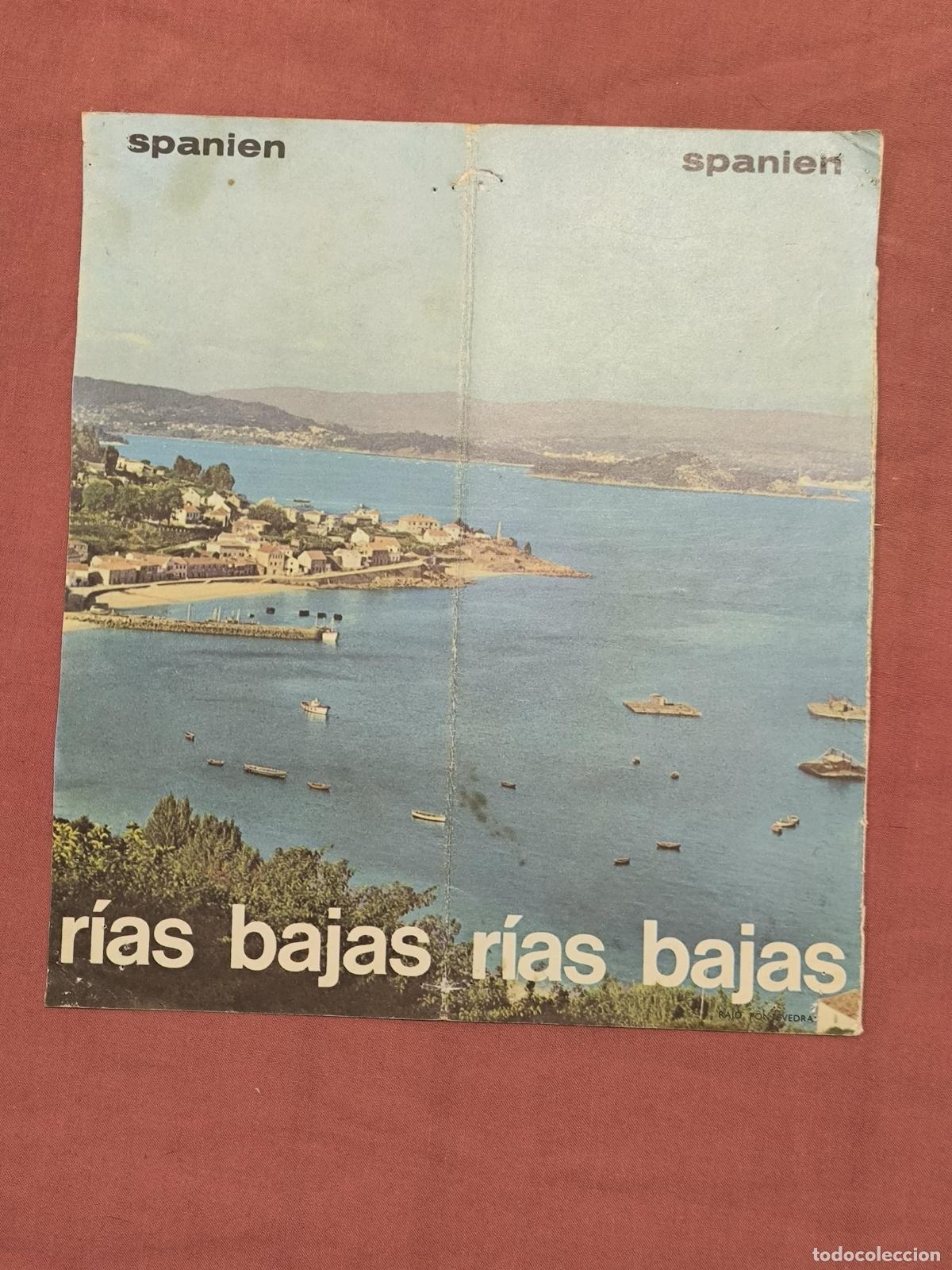 Travel Brochures: Antiguo Folleto Tur&iacute;stico Rias Bajas Spanien Coleccionismo de Papel