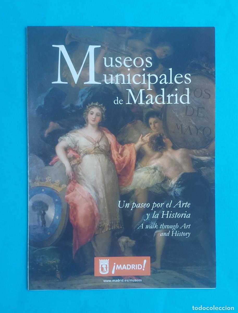 Folletos de turismo: MUSEOS MUNICIPALES DE MADRID ESPA&Ntilde;OL / ENGLISH