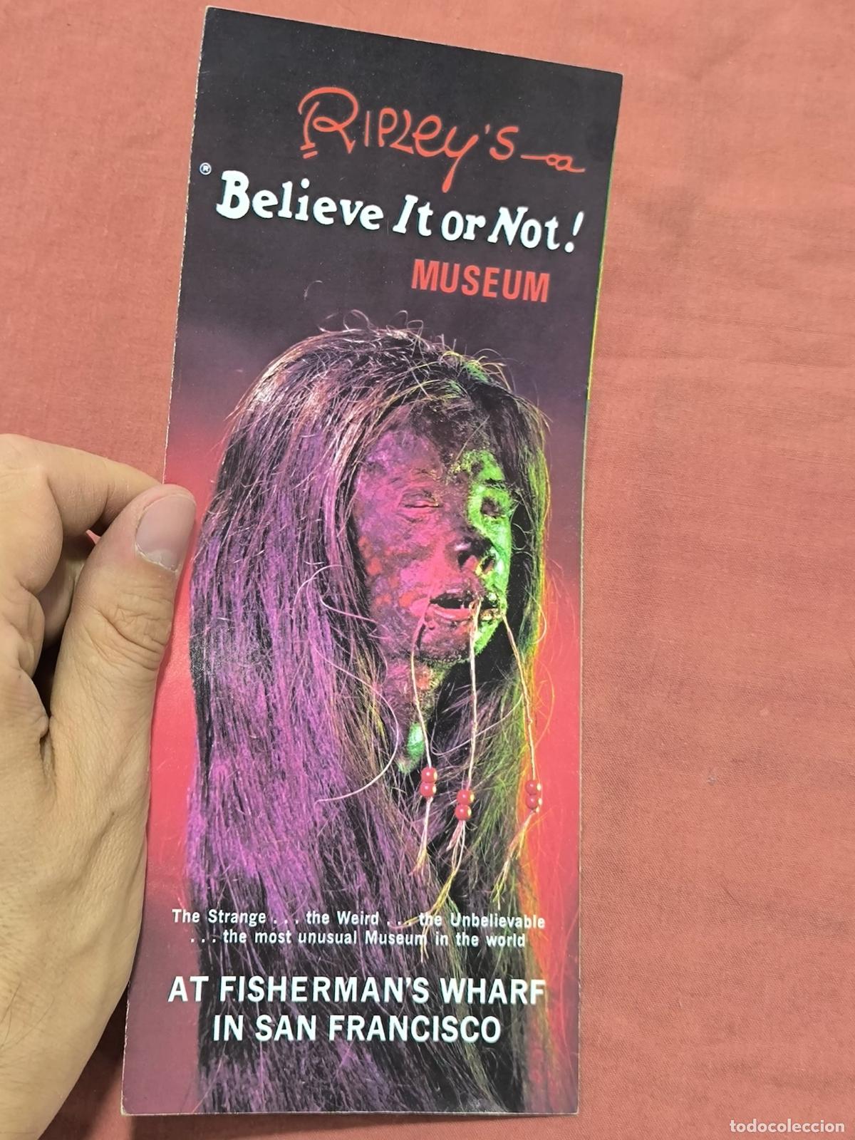 Travel Brochures: Folleto Tur&iacute;stico Ripley's Believe It Or Not San Francisco Coleccionismo