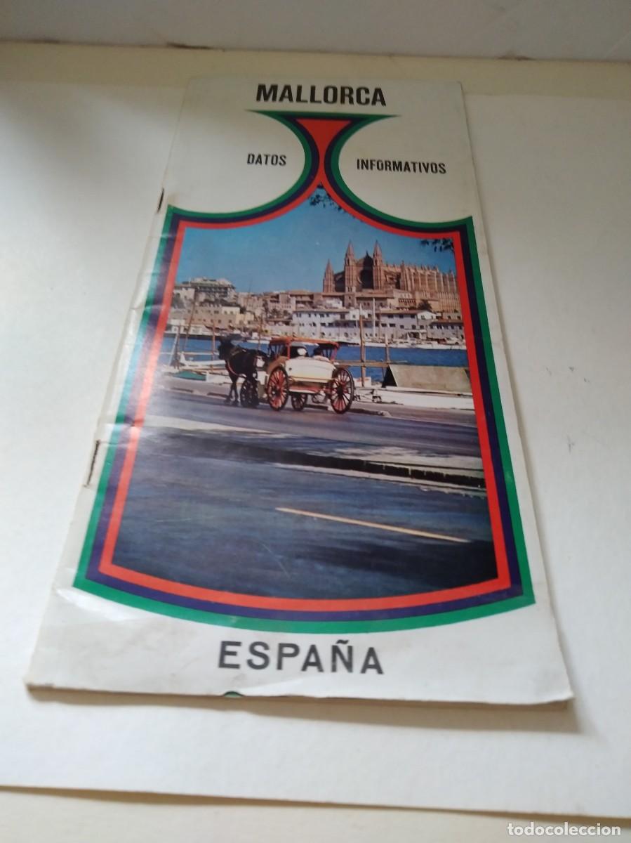 Folletos de turismo: FOLLETO MALLORCA DATOS INFORMATIVOS CON MAPAS