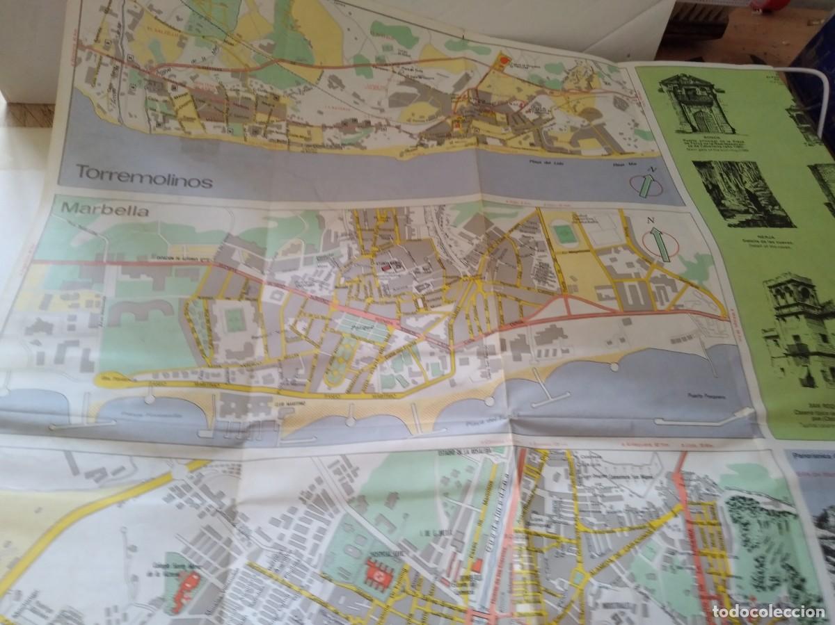 Folletos de turismo: MAPA TURISTICO COSTA DEL SOL 1984 - Foto 2
