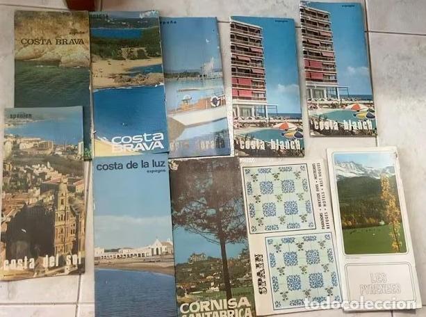 Tourismusbrosch&uuml;ren: Folletos tur&iacute;sticos vintage de Espa&ntilde;a, d&eacute;cadas de 1960 y 1970