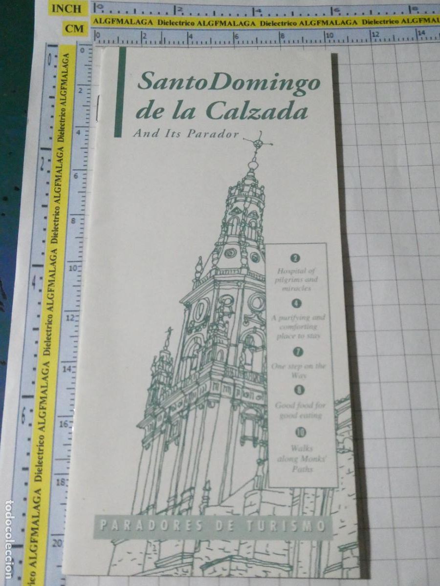 Folhetos de turismo: FOLLETO DOCUMENTO TURISMO. PARADORES ESPA&Ntilde;A. PARADOR SANTO DOMINGO DE LA CALZADA. 13