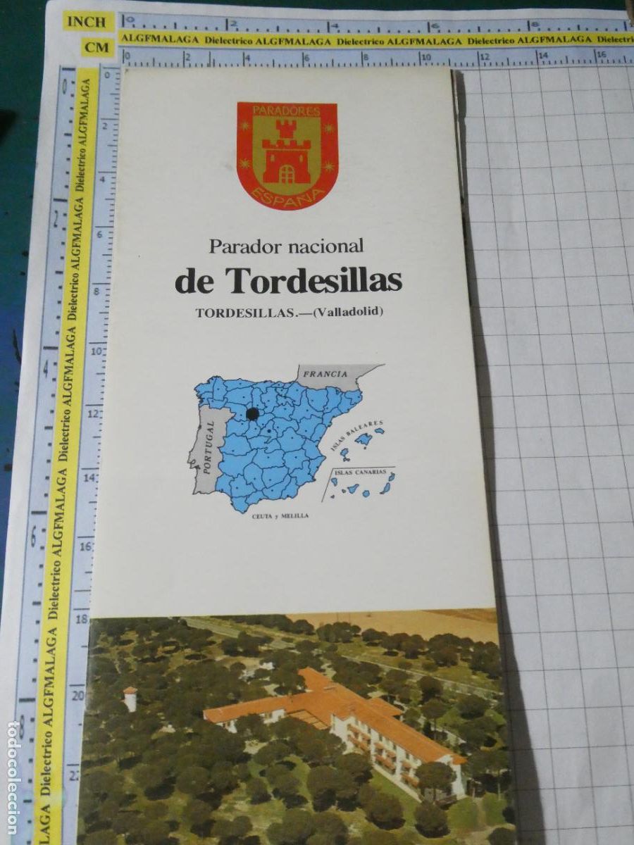 Folhetos de turismo: FOLLETO DOCUMENTO TURISMO. PARADORES ESPA&Ntilde;A. PARADOR DE TORDESILLAS VALLADOLID. 15