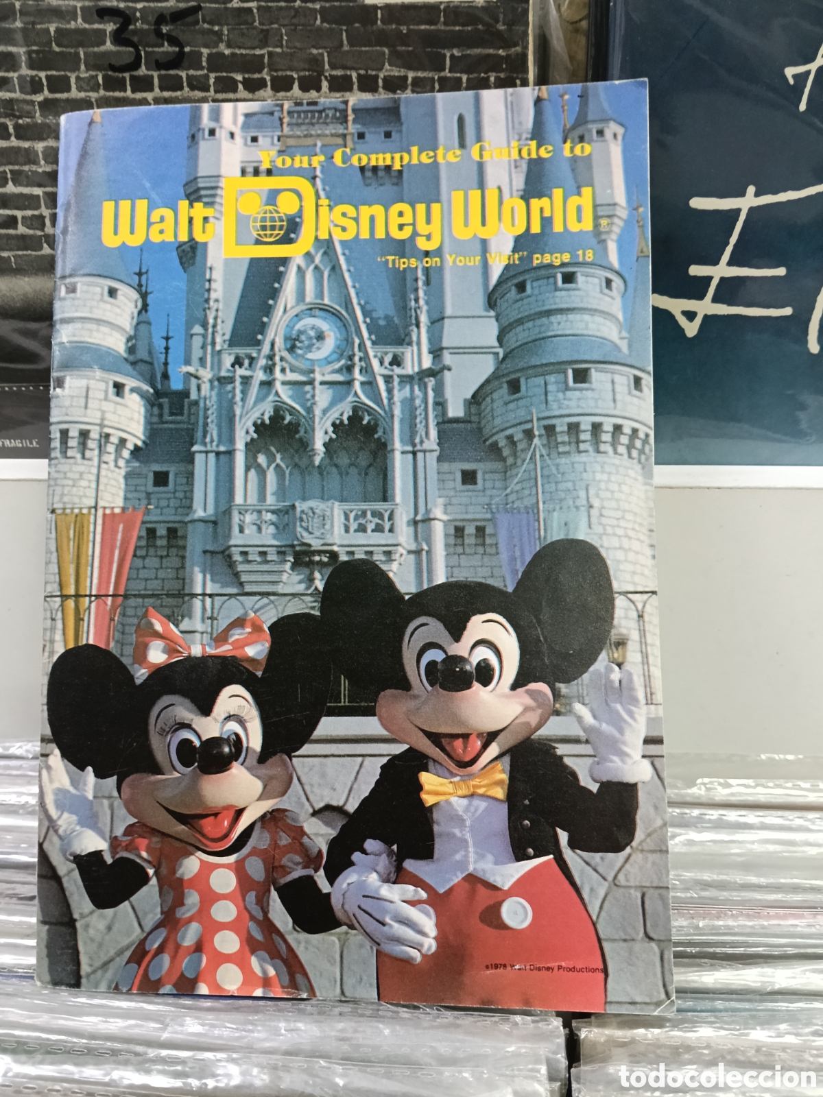 Folletos de turismo: Walt Disney guia 1978 en ingles