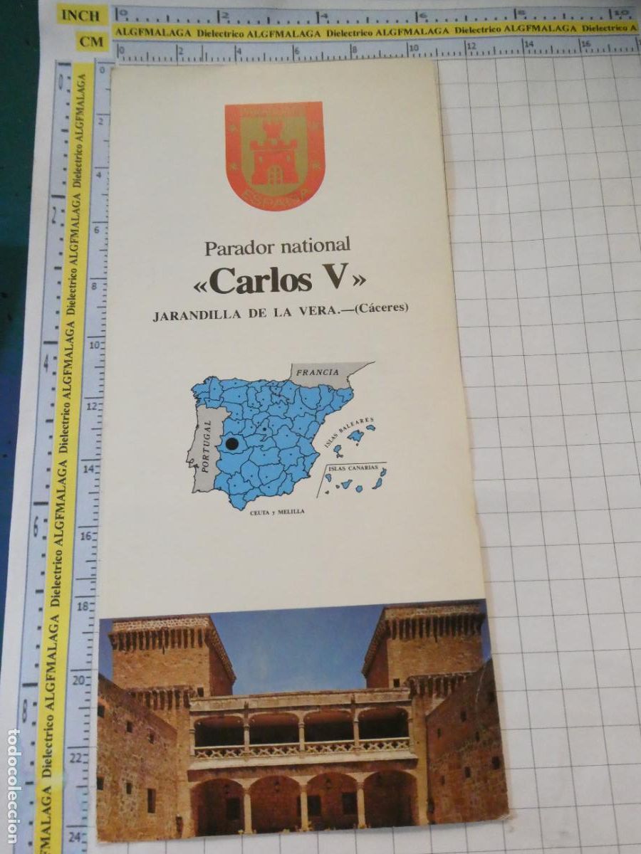 Folletos de turismo: FOLLETO DOCUMENTO TURISMO. PARADORES ESPA&Ntilde;A. PARADOR DE JARANDILLA DE LA VERA C&Aacute;CERES