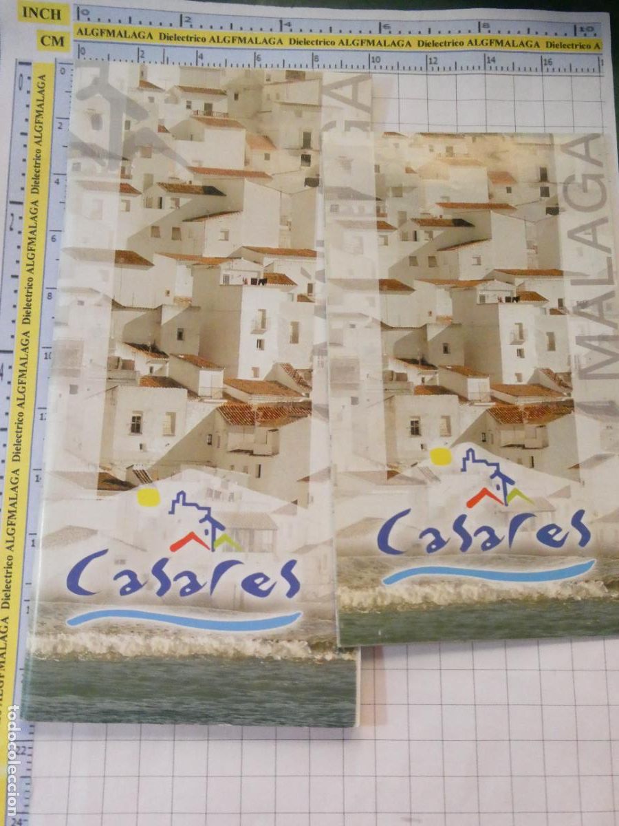 Folletos de turismo: FOLLETO DOCUMENTO TURISMO. CASARES M&Aacute;LAGA