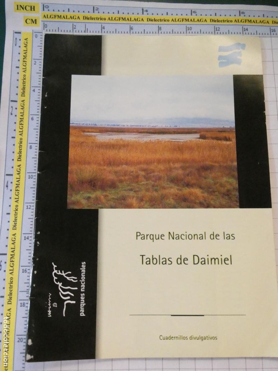 Folletos de turismo: FOLLETO DOCUMENTO TURISMO. PARQUE NACIONAL DE LAS TABLAS DE DAIMIEL CIUDAD REAL 20P 2000