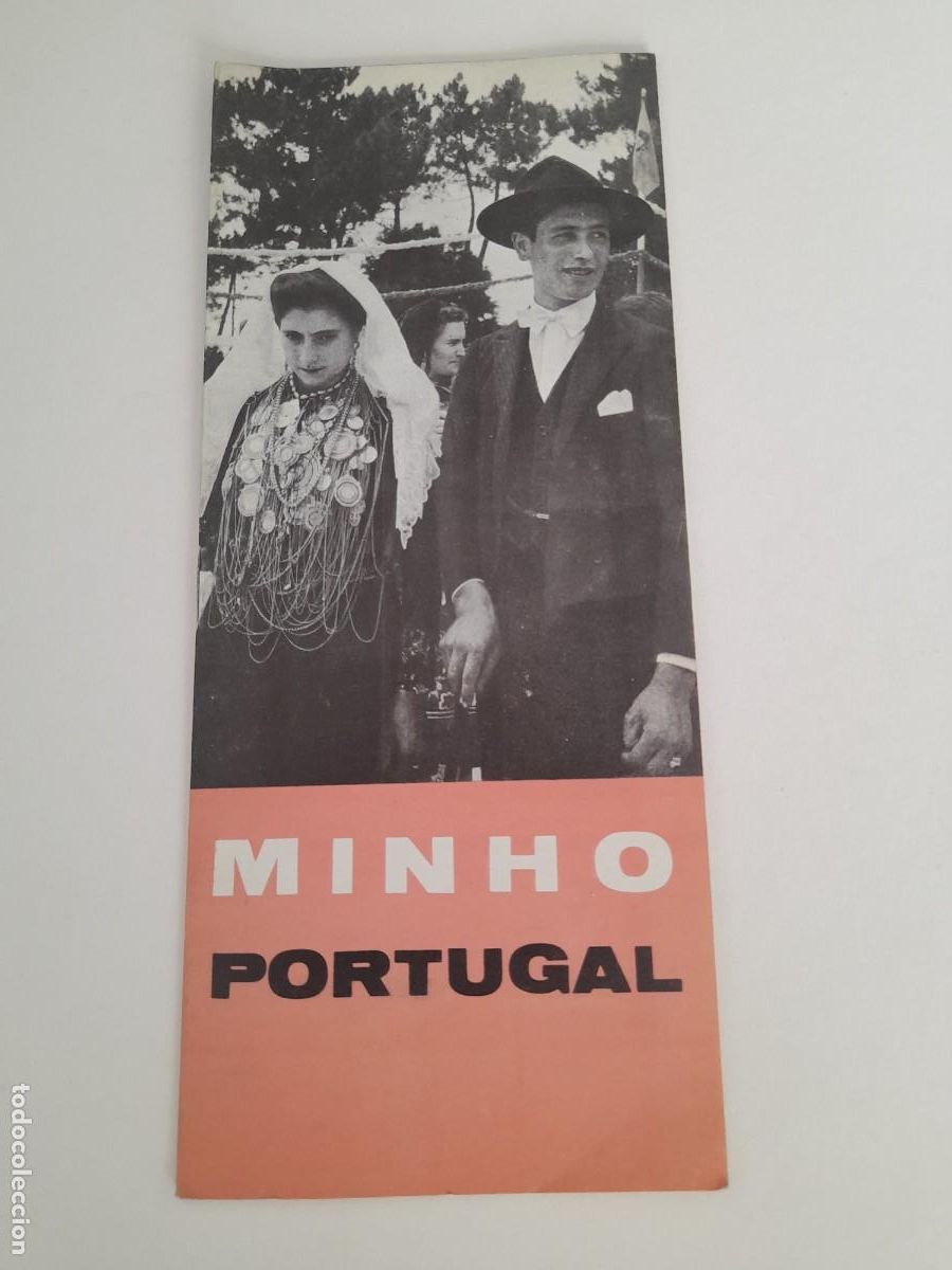 Folletos de turismo: Folleto turistico minho portugal, en portugu&eacute;s, 10x23cm aproz, 25 p&aacute;ginas aprox