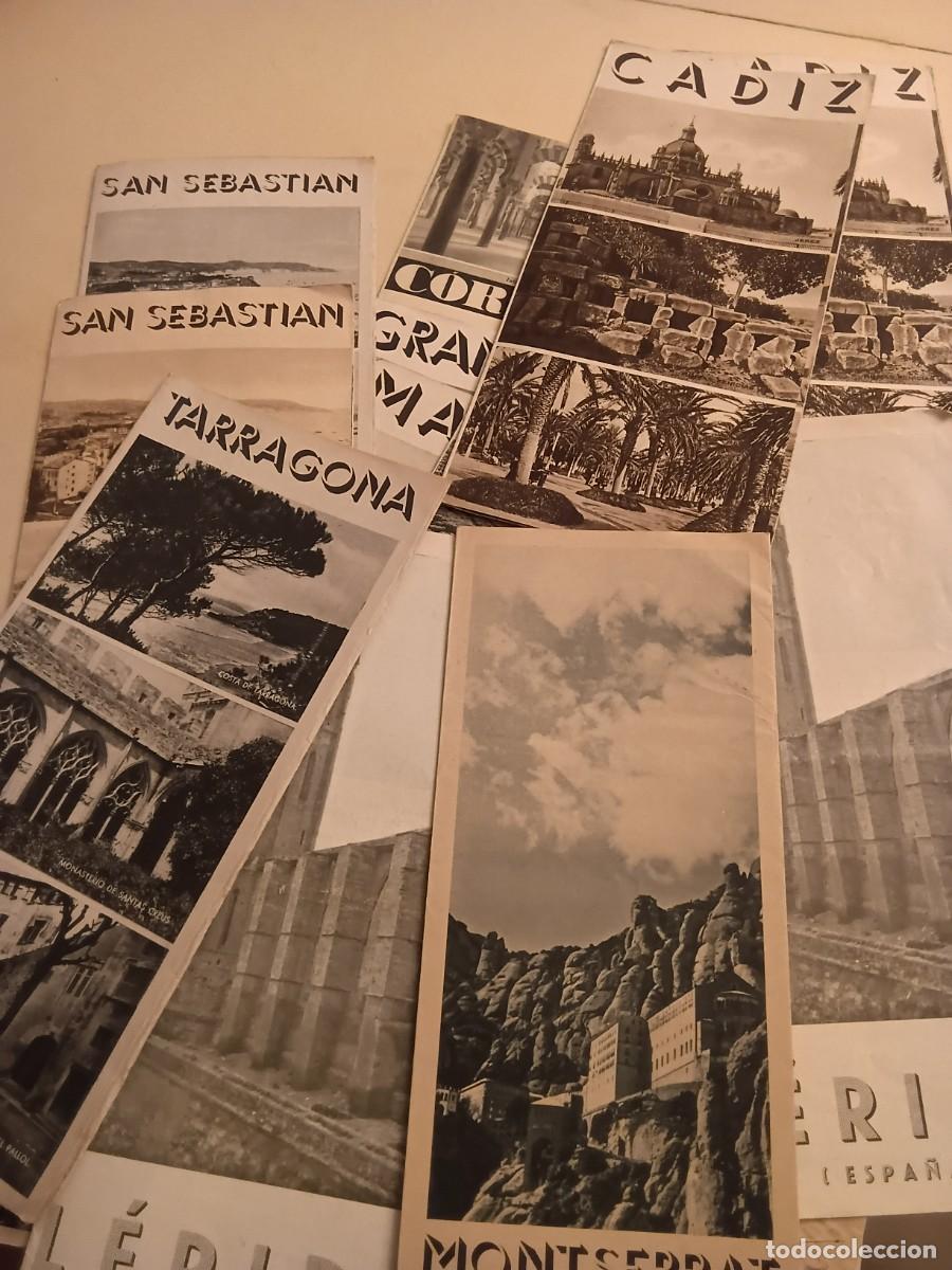 Tourismusbrosch&uuml;ren: 18 folletos turismo, 1940_1950. Patronato Nac. Turismo / Dir. Gnral. Turismo / Oficina Info. L&eacute;rida