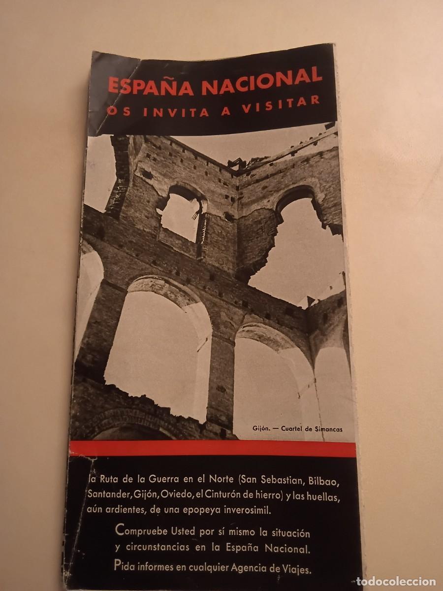 Folletos de turismo: La ruta de la Guerra Civil en el Norte