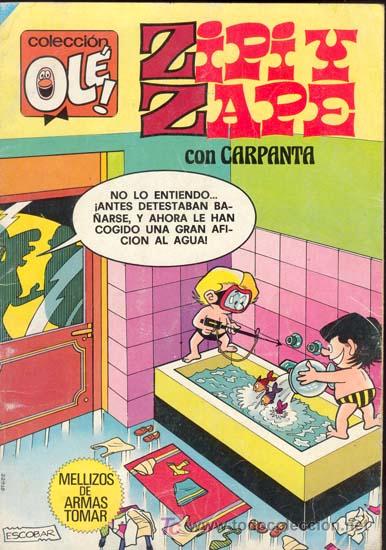 Zipi y Zape con Carpanta / Coleccion OLÉ nº 197 / Bruguera / 3ª Edición 1985