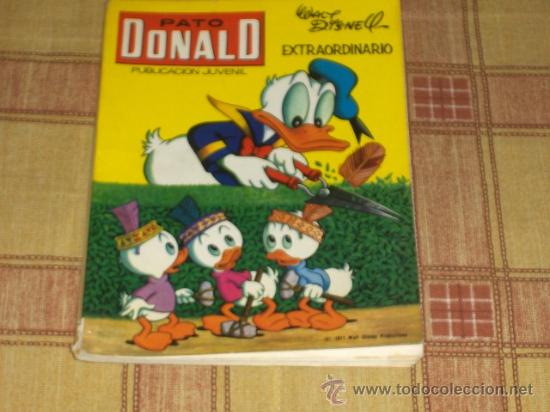 PATO DONALD EXTRAORDINARIO 1971. 17 PTS. ERSA. WALT DISNEY. 68 PÁGINAS. REGALO Nº 57.