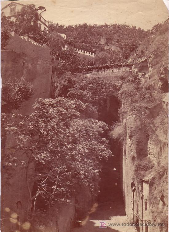 Antique Photography: Italia, Sic&iacute;lia? fotograf&iacute;a por identificar. 30 x 21 cm. alb&uacute;mina sin montar