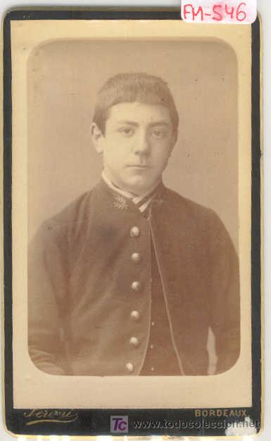 Antique Photography: (FM-546)FOTOGRAFIA MILITAR FRANCES DE SANIDAD (10 X 6 CM.)