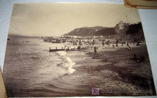 Fotografia antica: MUY ANTIGUA Y CURIOSA FOTOGRAFIA DE CROMER - REINO UNIDO - AGOSTO 1901 - VERY RARE AND ANTIQUE PICTU