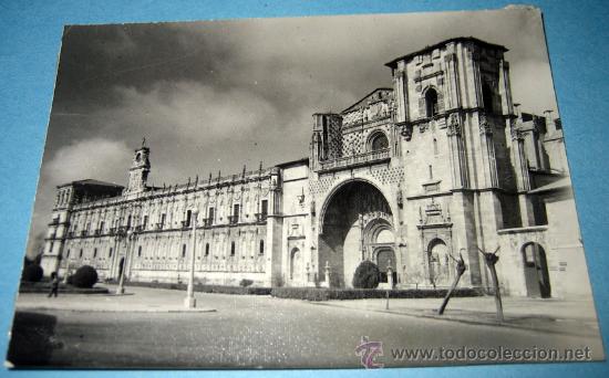 Fotografia antica: ANTIGUA FOTOGRAFIA DE LA CATEDRAL DE SAN MARCOS DE LEON