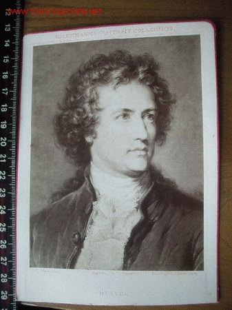 Fotograf&iacute;a antigua: ALB&Uacute;MINA DE GOETHE