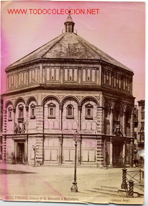 Alte Fotografie: FOTOGRAFIA FIRENZE   ITALIA , Mide aproximadamente   10  x  15  ctms.  F5