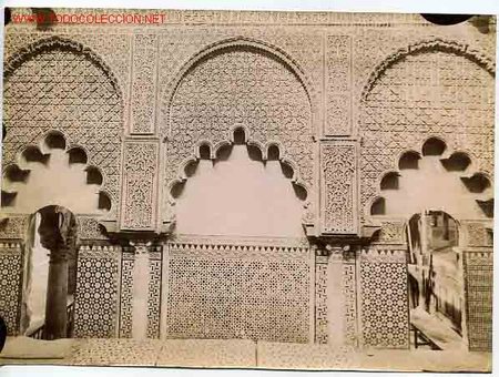 Fotografia antica: FOTOGRAFIA CAPILLA MORUNA CORDOBA. Mide aproximadamente 14 x 20 ctms. F122