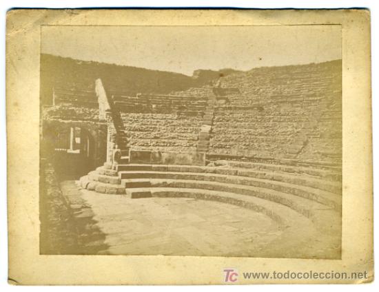 Fotograf&iacute;a antigua: FOTO DEL TEATRO DE POMPEIA, ITALIA ,POMPEYA