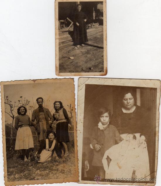 Fotografia antica: TRES FOTOS MUY ANTIGUAS