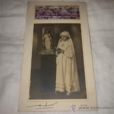 Fotografía antigua: NIÑA COMUNION FOTO ASTUR SAMA FECHADA EN 1936
