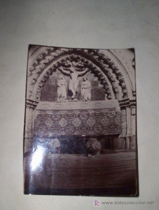 Fotografia antiga: bonita foto sepulcro real mnasterio de las huelgas de burgos