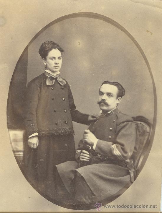 Alte Fotografie: MILITAR. SARGENTO DE INFANTERIA. CARTAGENA. HACIA 1898.