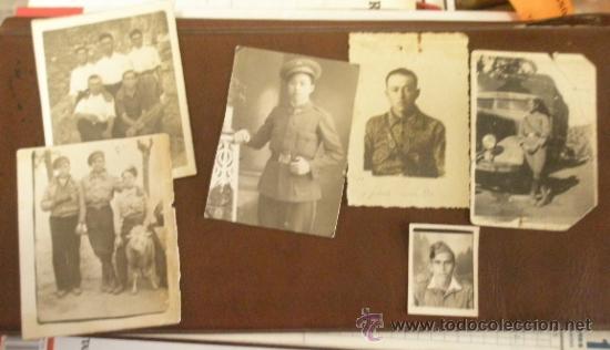 Fotografia antica: Lote de 6 fotos peque&ntilde;as, Guerra Civil o anterior